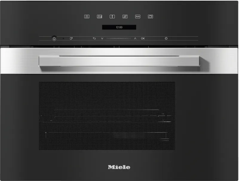 Miele Pureline DG7240 Clean Steel Built-in Compact Steam Oven