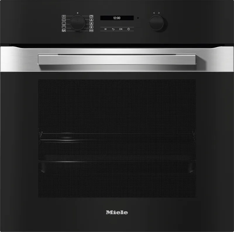 Miele PureLine H2861B Clean Steel Built-In Single Oven