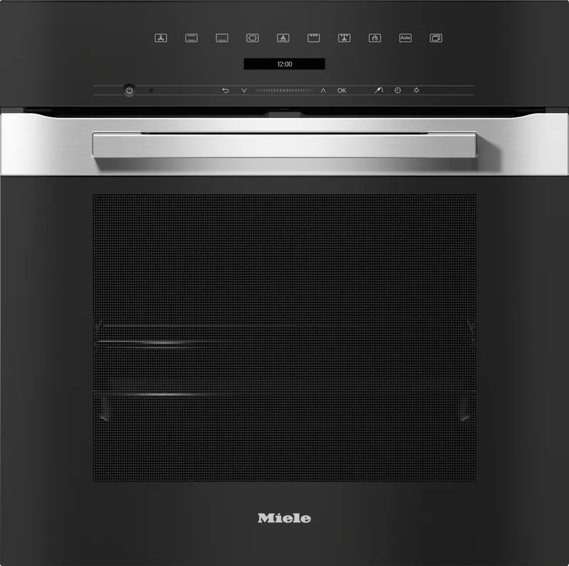 Miele PureLine H7262BP Clean Steel Built-In Pyrolytic Single Oven