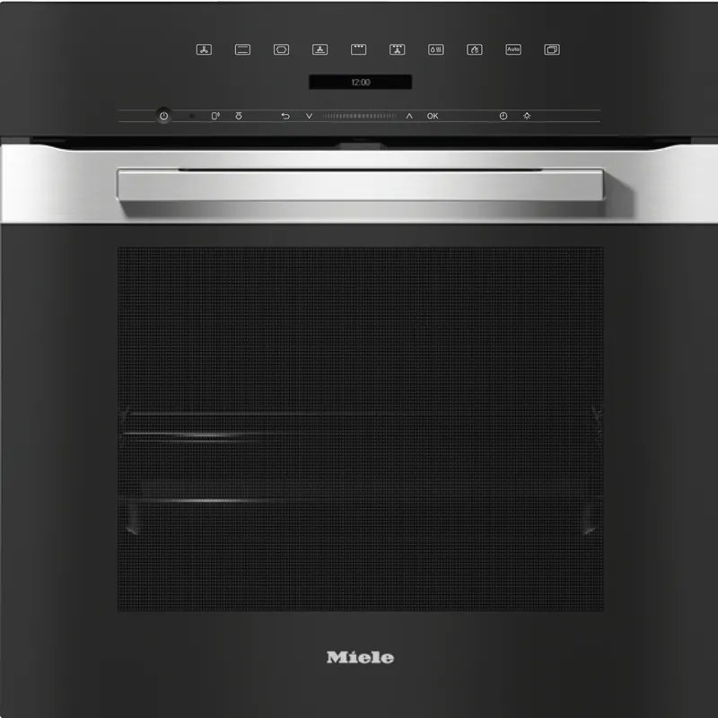 Miele Pureline H7264BP Clst Clean Steel Pyrolytic Single Oven