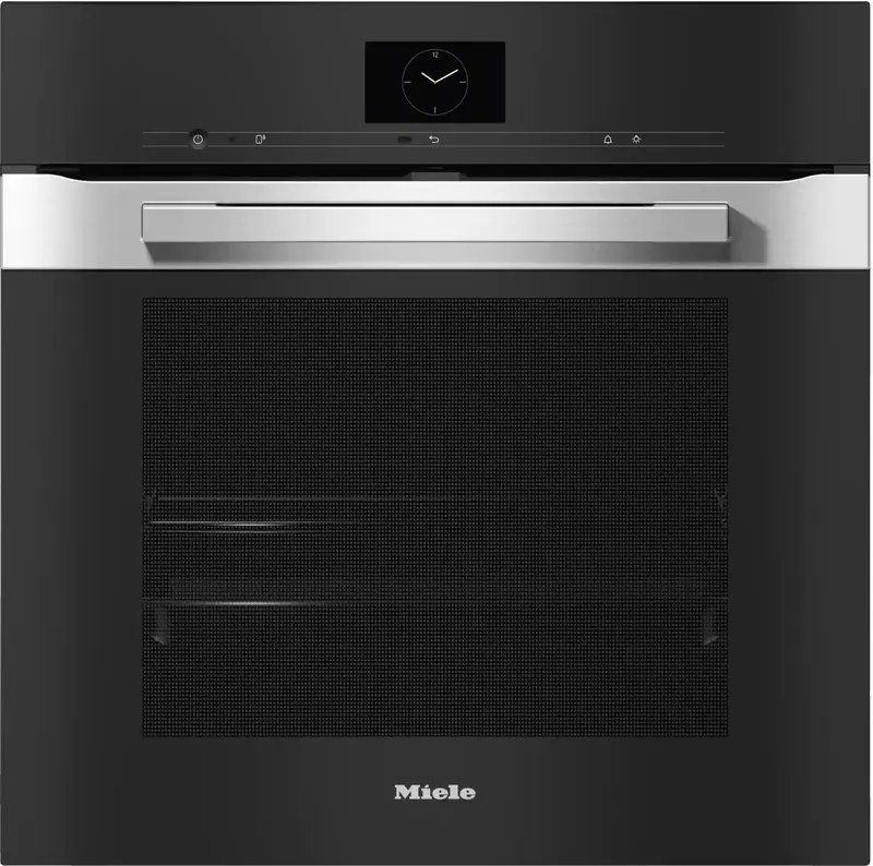 Miele PureLine M-Touch H7660BP Clean Steel Built-In Pyrolytic Single Oven