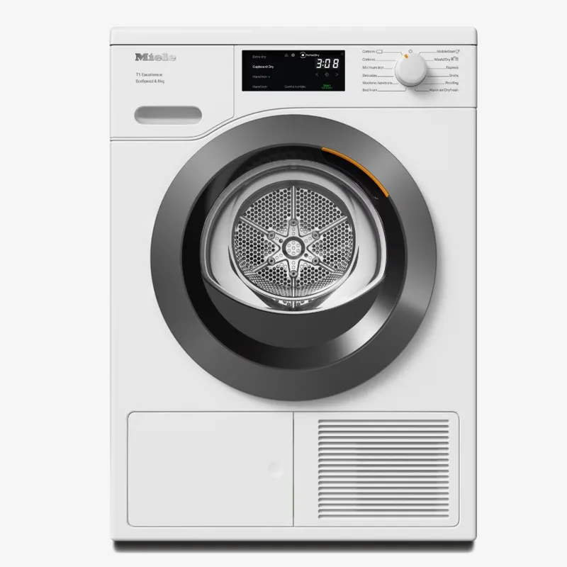 Miele TEC645WP 8kg Heat Pump Condenser Tumble Dryer - White