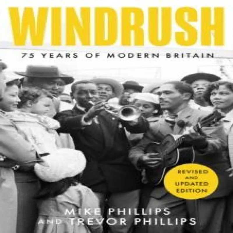 Mike Phillips Windrush Paperback Book Multicolor