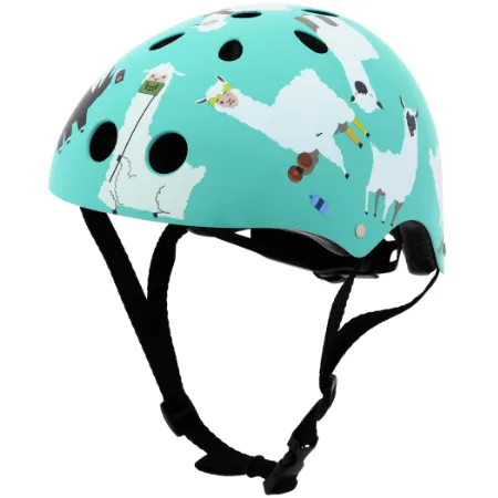 Mini Hornit Kids Bike Helmet - Llama