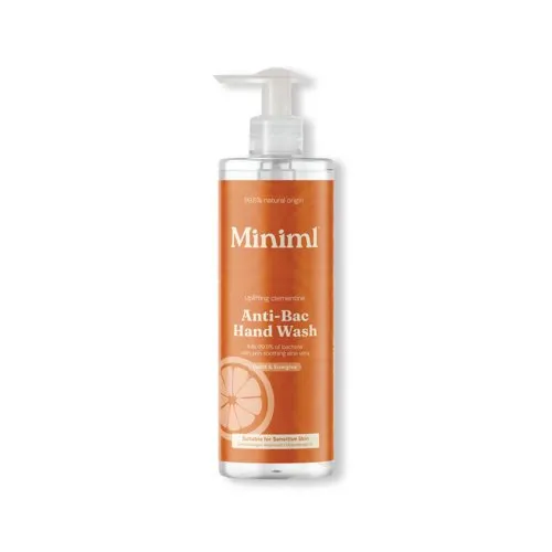 Miniml Anti Bac Hand Wash Clementine 400ml (Pack of 6) MIN436