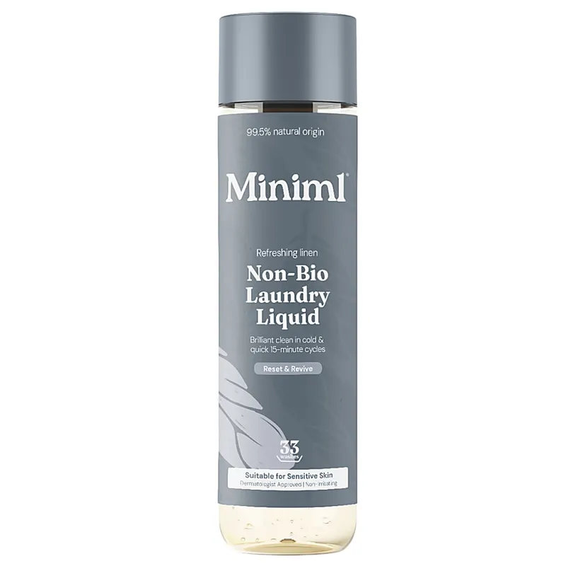 Miniml Laundry Liquid Fresh Linen 1 Litre (Pack of 6) MIN159