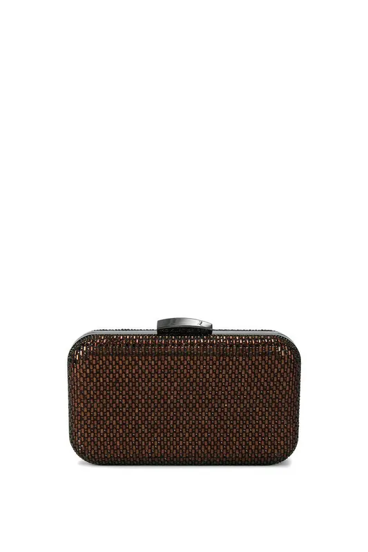 Miss KG Women's 'Fleur Box' Bag in Brown Brown female