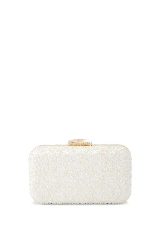 Miss KG Women's 'Fleur Box' Bag in White White One Size