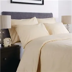 Mitre Comfort Percale Duvet Cover Oatmeal Double