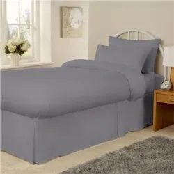 Mitre Essentials Spectrum Fitted Sheet Grey Bunk