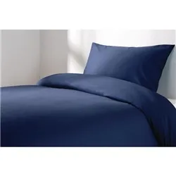 Mitre Essentials Spectrum Kick Pleat Valance Navy Single