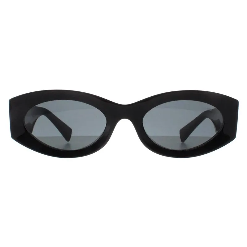 Miu Miu Women's Oval Black Dark Grey MU11WS Black