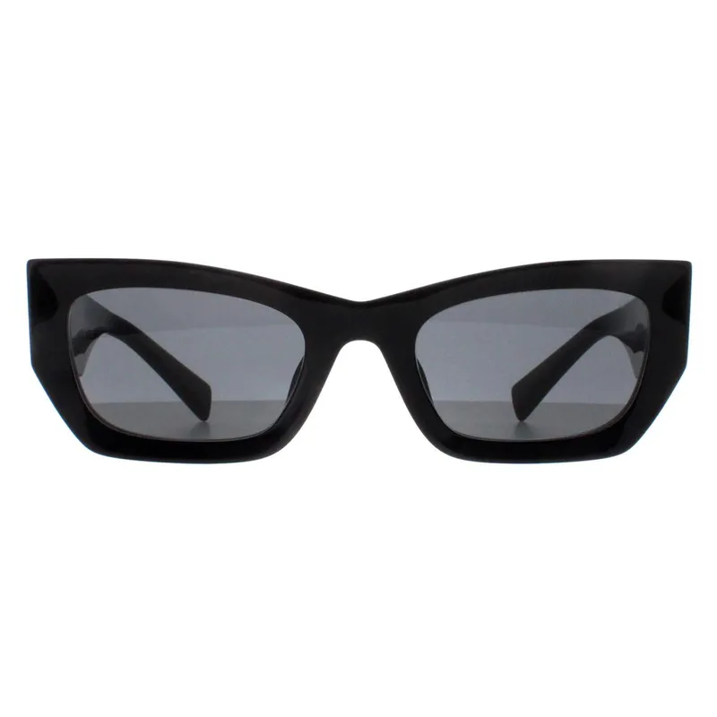 Miu Miu Women's Rectangle Black Dark Grey MU09WS Black One Size