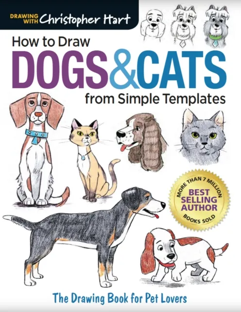 Mixed Media Resources How To Draw Dogs & Cats : The Drawing Book For Pet Lovers