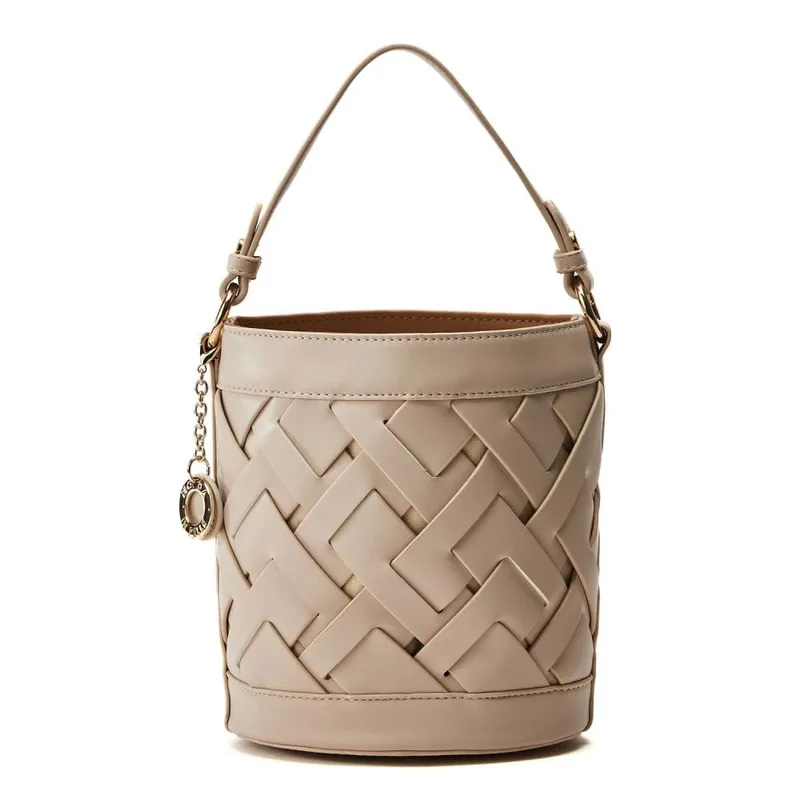 Moda In Pelle Trelly Bag Off White Porvair female
