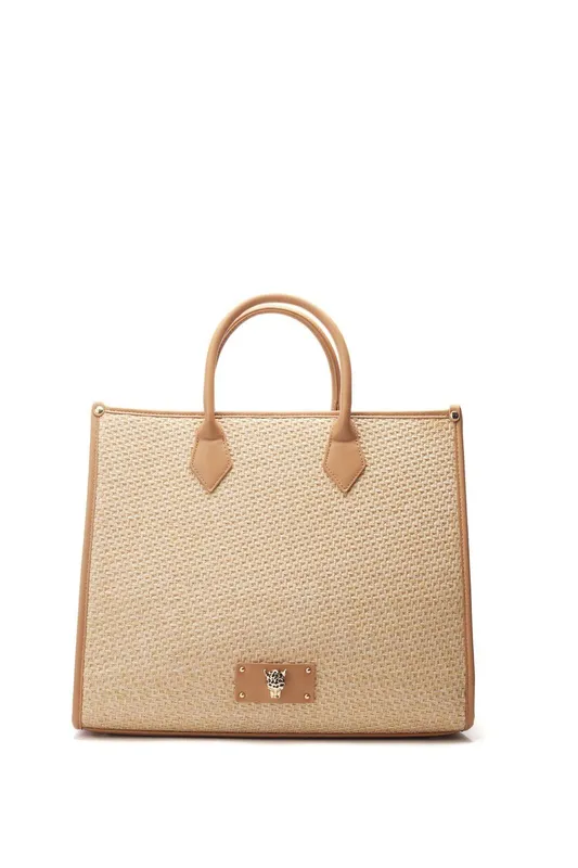 Moda In Pelle Slyvie Bag Natural Raffia female