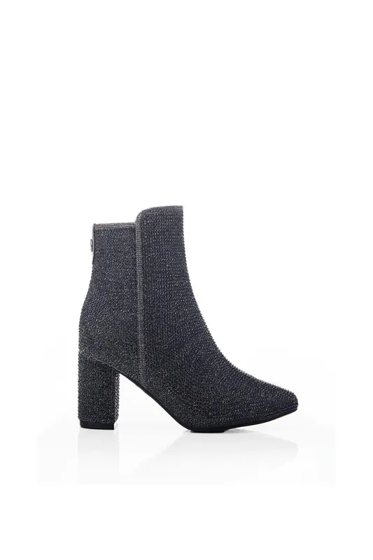 Moda In Pelle Womens 'Xiomara' Pewter Textile - Metallic - Size Eu 36