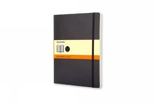 Moleskine Soft Extra Large Ruled Notebook Black