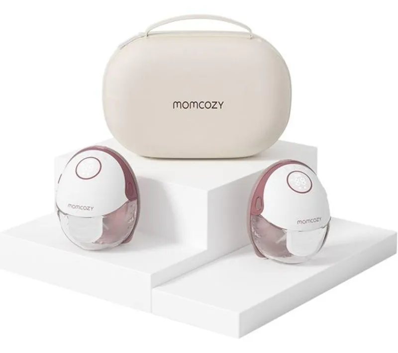 Momcozy BP319-IR00BA-A M6 Mobile Style Double Breast Pump - Pink