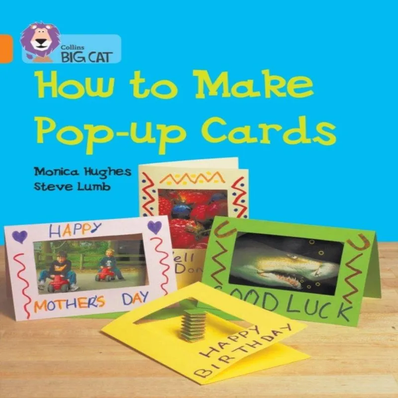 Monica Hughes How to Make Pop-up Cards Paperback Book Multicolor