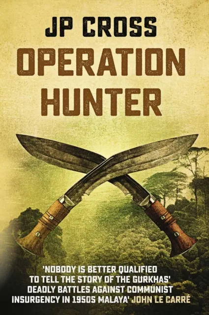 JP Cross Operation Hunter Paperback Book Multicolor