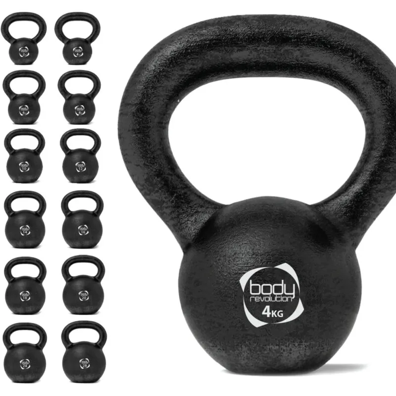 Monster-shop - Body Revolution Cast Iron Kettlebells 2 kg - 28 kg