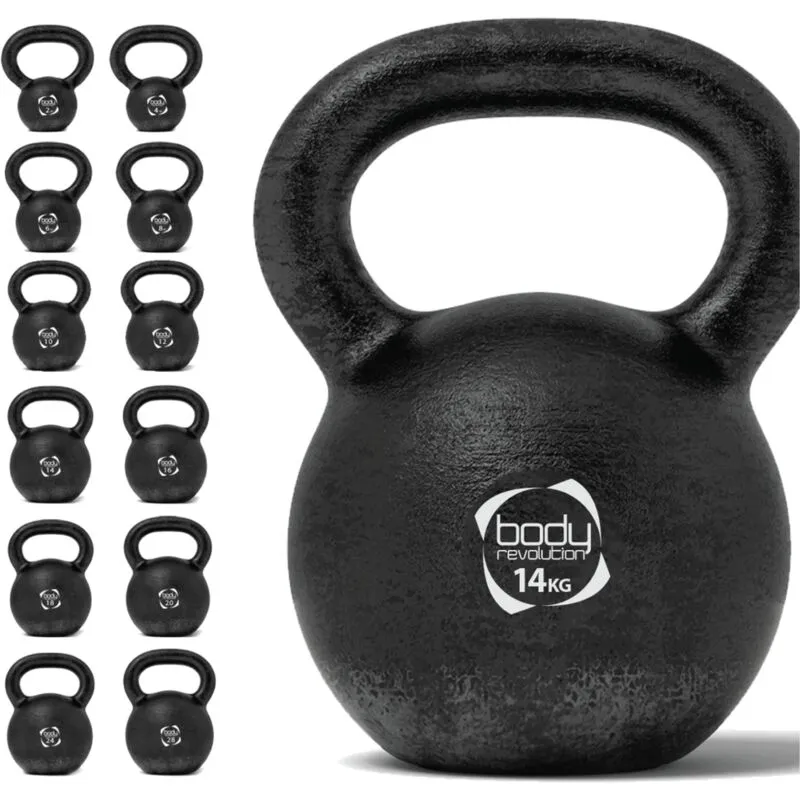 Monster-shop - Body Revolution Cast Iron Kettlebells 2 kg - 28 kg