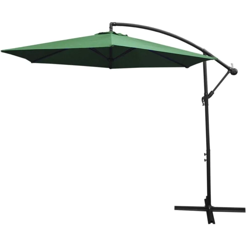 Monster-Shop Green Cantilever Parasol