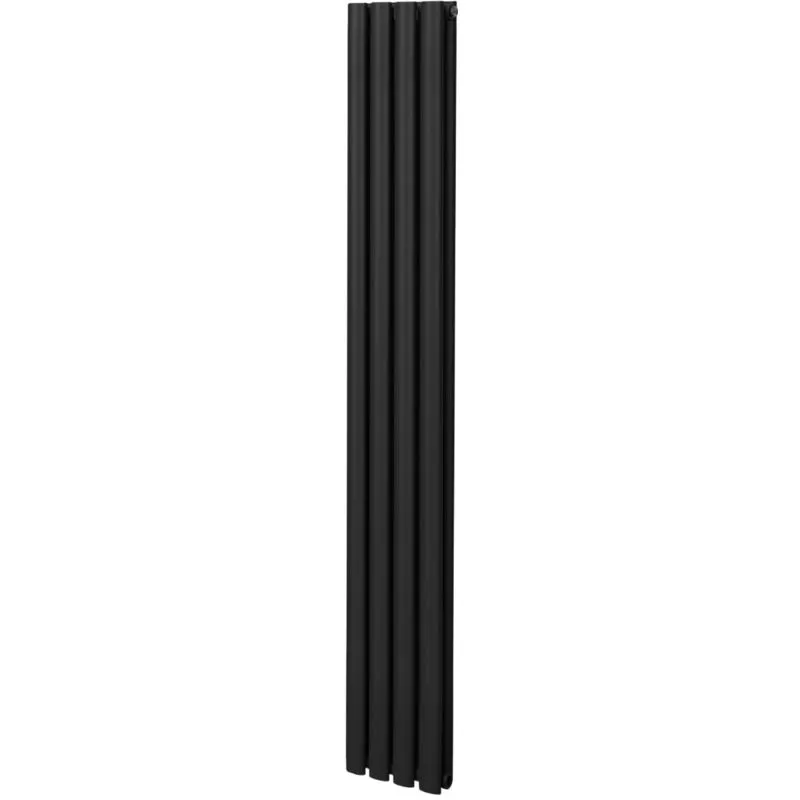 Monster-Shop Oval Column Radiator – 1800mm x 240mm – Black