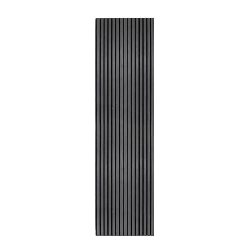 Monstershop Acoustic Slat Wall Panel – Anthracite Grey - Grey