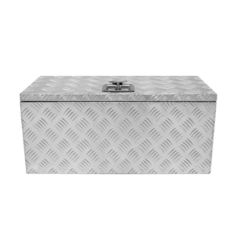 Monstershop Aluminium Tool Box 70L - Large in Silver Silver
