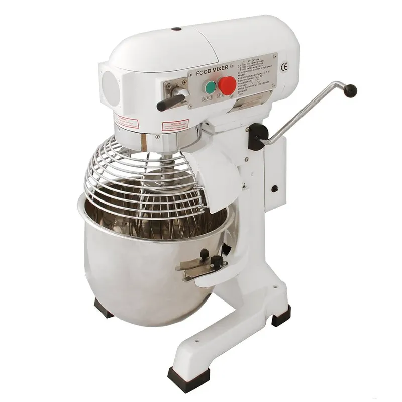 Monstershop Commercial Planetary Food Mixer / Spiral Mixer - 20L in White - White - Size: One Size