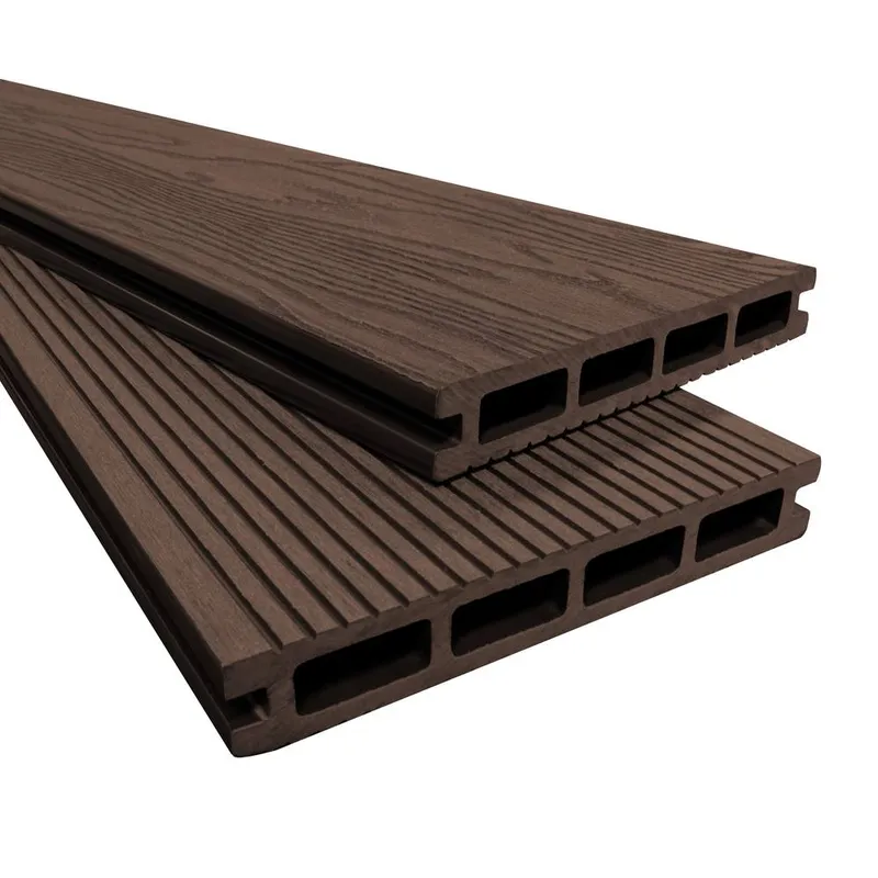 Monstershop Composite Decking Boards x 5 - Brown Brown