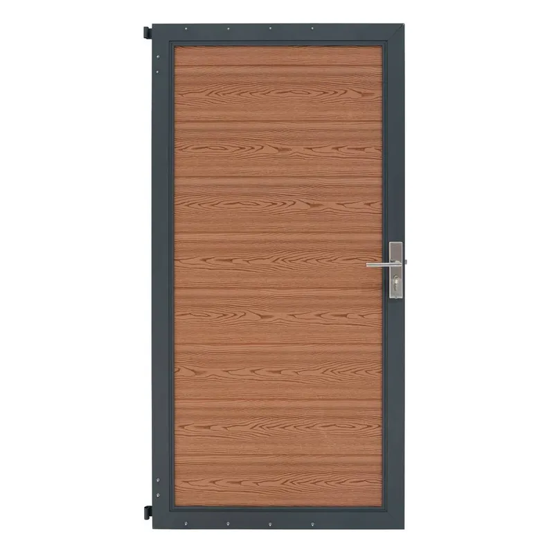 Monstershop Composite Panel Gate - Brown Brown
