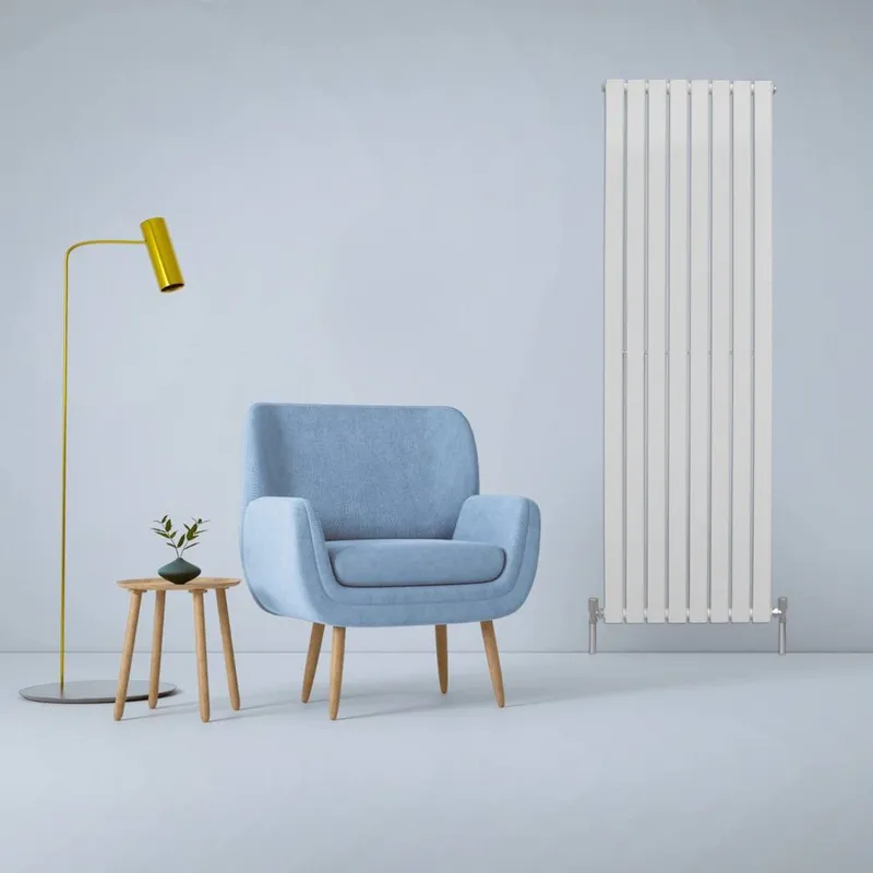 Monstershop Designer Flat Panel Radiators Gloss White 1800mm x 560mm White