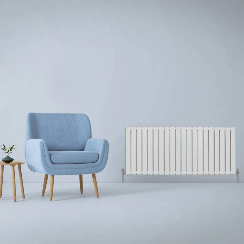 Monstershop Unisex Designer Flat Panel Radiators Gloss White 600mm x 1400mm White One Size female