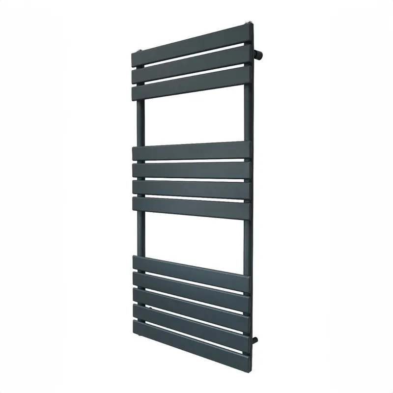 Monstershop Flat Panel Towel Radiator – 1200mm x 600mm – Anthracite Grey - Grey