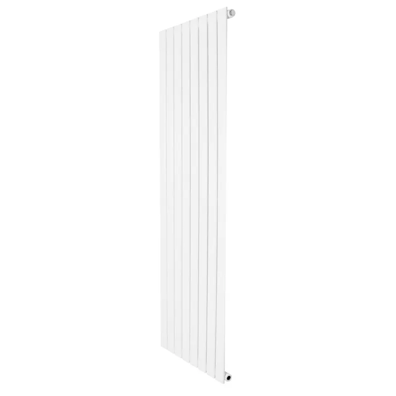 Monstershop Flat Single Column Radiator - 1600 x 560mm - White - White