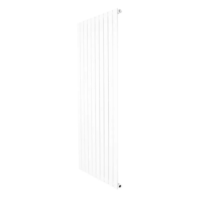 Monstershop Flat Single Column Radiator - 1600 x 700mm - White - White