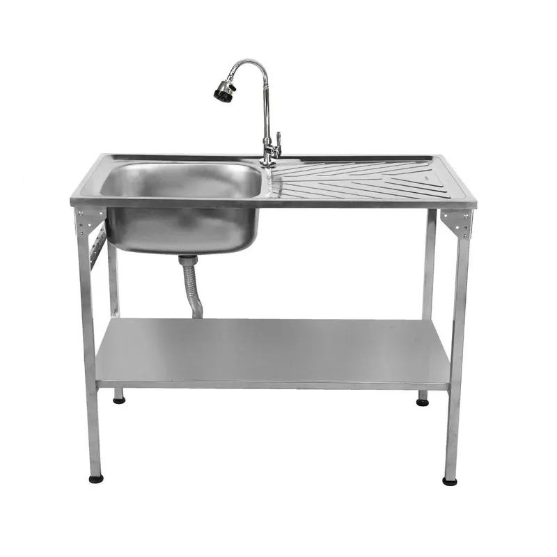 Monstershop Folding Camping Sink in Silver Silver