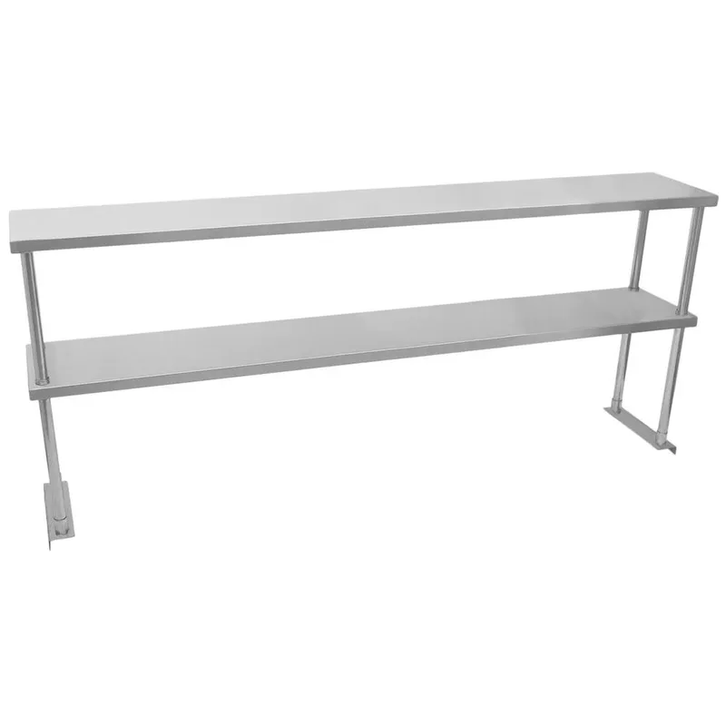 Monstershop Kukoo Double Tier Steel Over-shelf 1800mm in Silver Silver