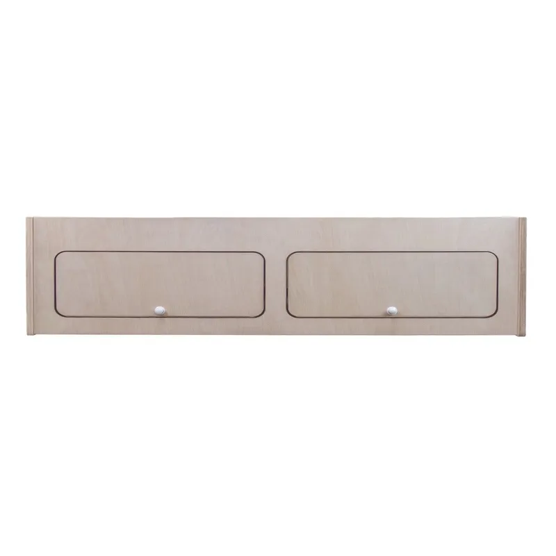 Monstershop Overhead Camper Cabinet – 100cm x 25cm x 25cm in Natural - Natural