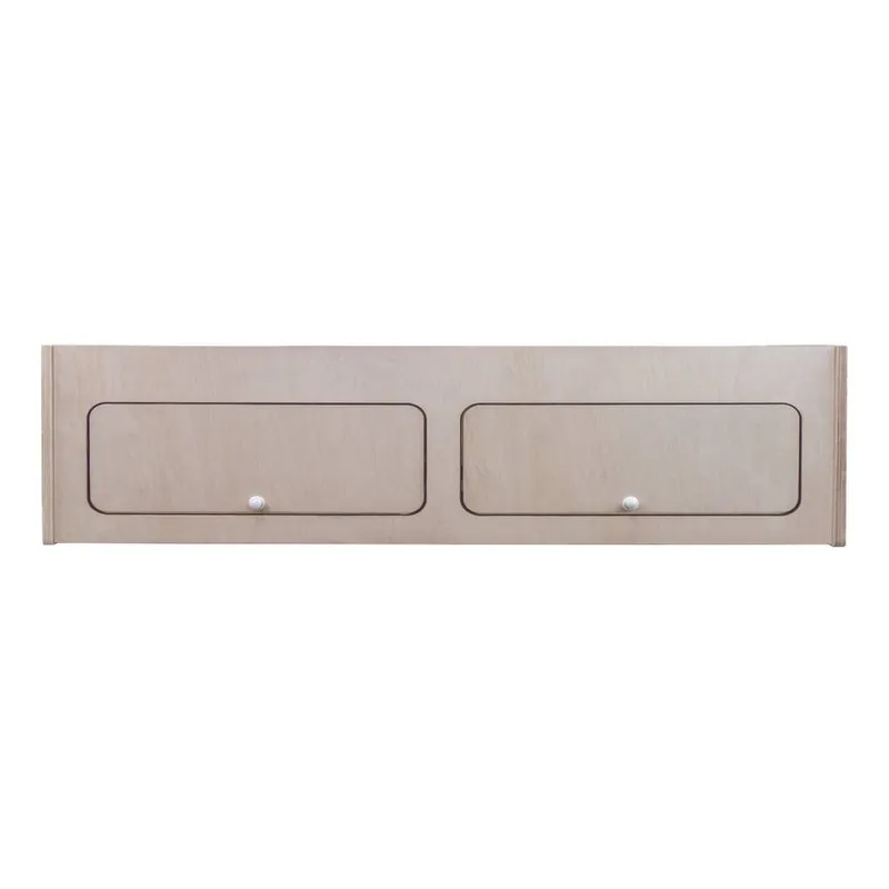 Monstershop Overhead Camper Cabinet – 120cm x 30cm x 30cm in Natural - Natural