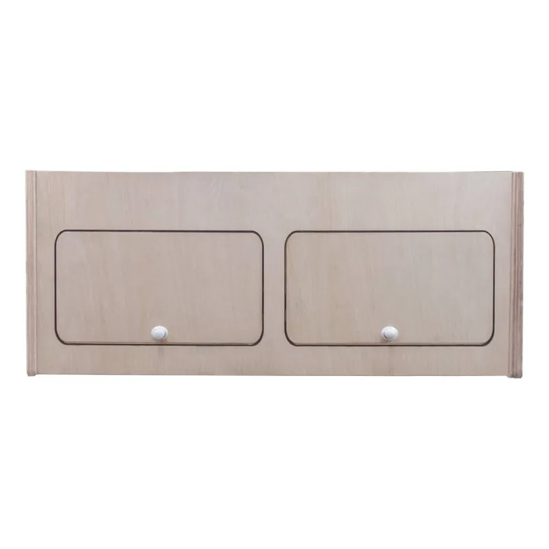 Monstershop Overhead Camper Cabinet – 80cm x 30cm x 30cm in Natural - Natural