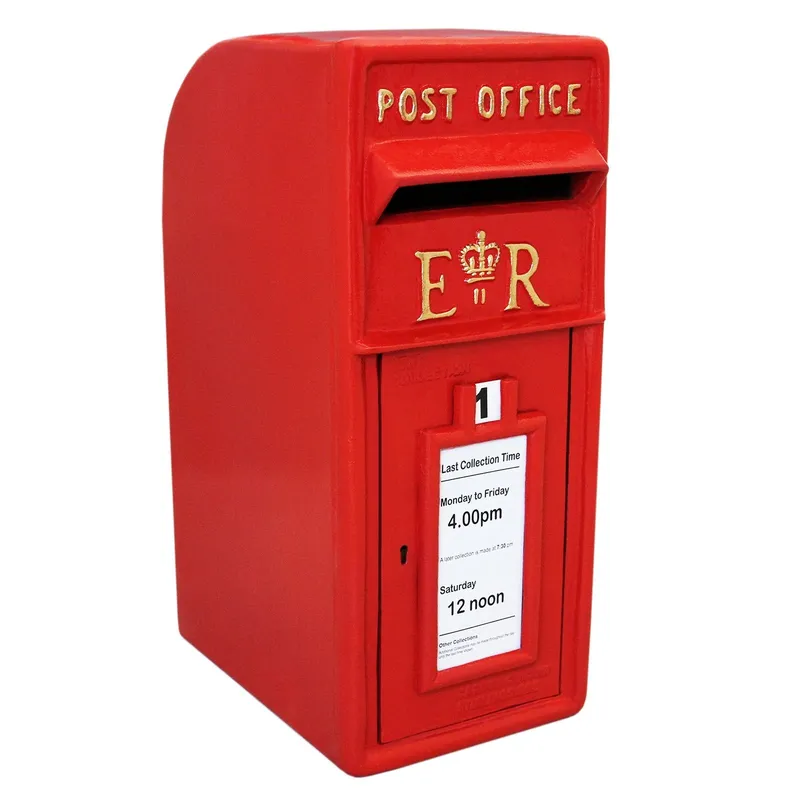Monstershop Red Royal Mail Post Box Red