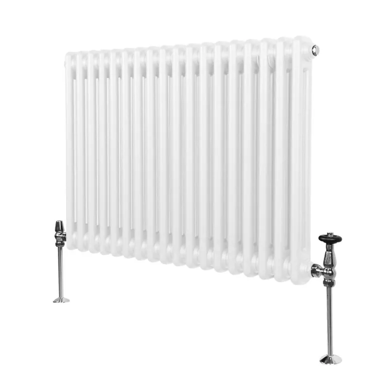 Monstershop Unisex Traditional 2 Column Radiator - 600 x 832mm in White White female