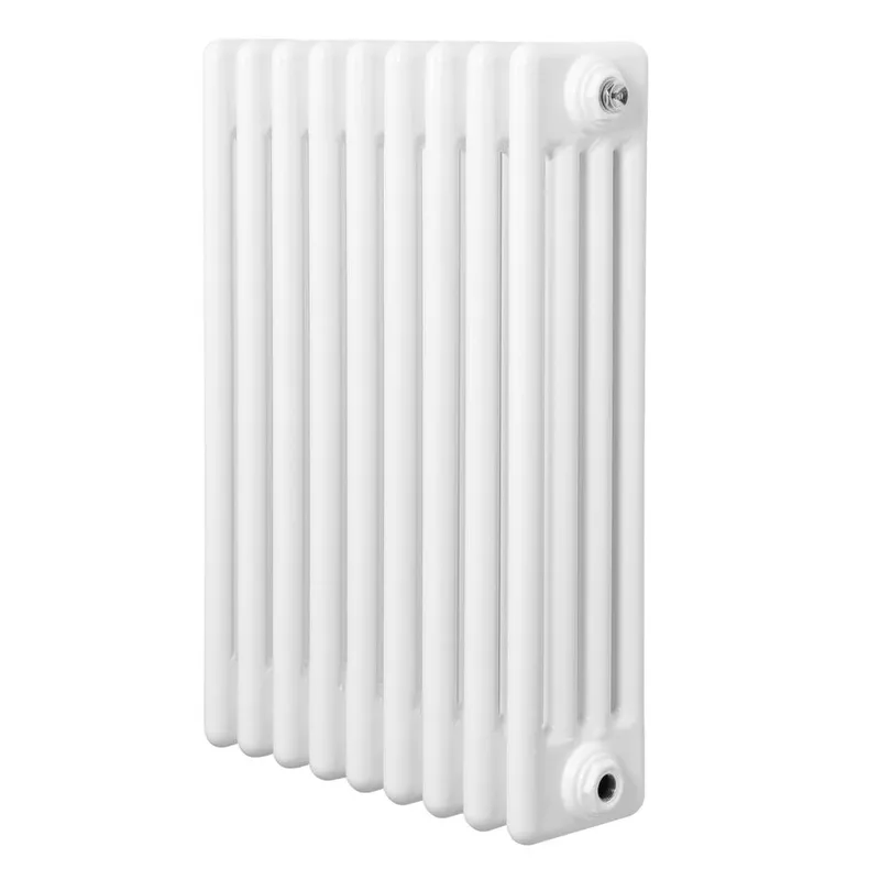 Monstershop Traditional 4 Column Radiator - 600 x 425mm - White - White