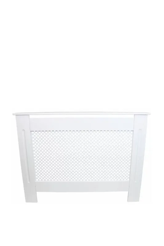 Monstershop Adjustable Radiator Cover Mdf White 1400mm - 1920mm White