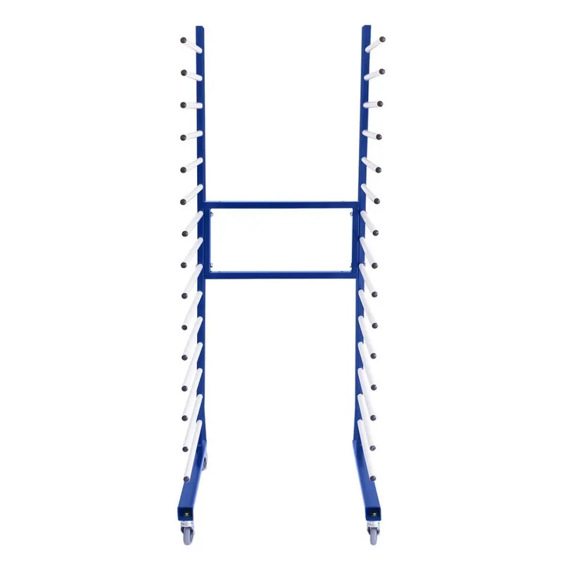 Monstershop Combi Spray Drying Rack Trolley in Blue Blue
