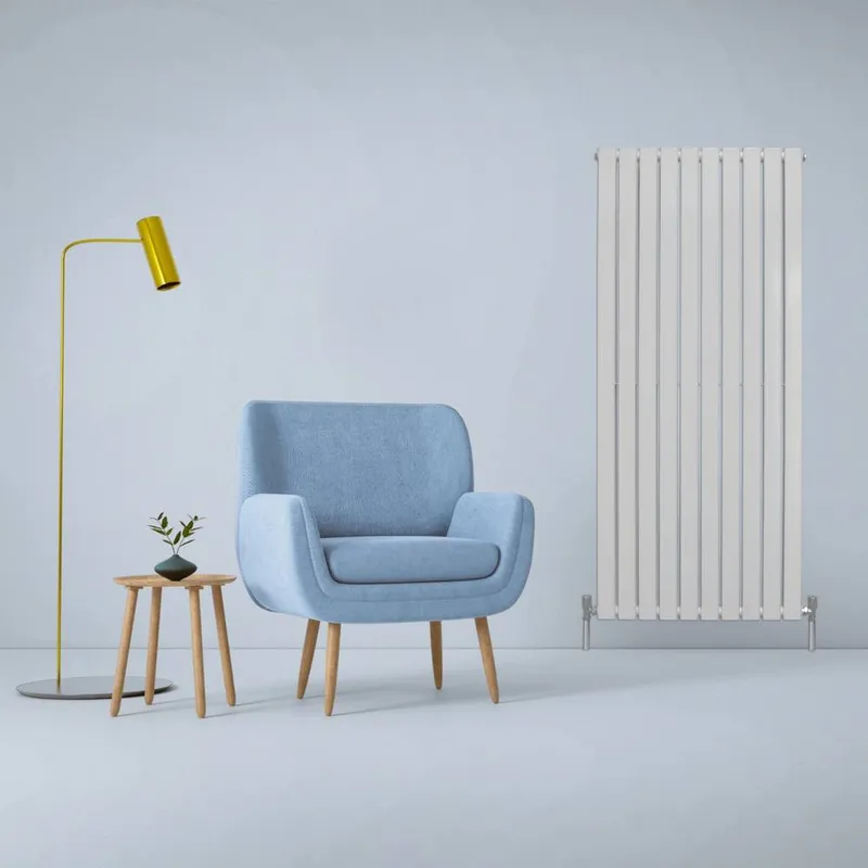 Monstershop Unisex Designer Flat Panel Radiators Gloss White 1600mm x 700mm White One Size female